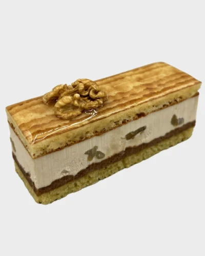 Pastel Caja Nogal Individual