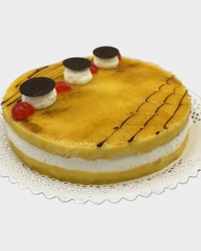 Tarta de Yema Tostada